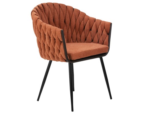 Стул обеденный DOBRIN MATILDA, оранжевая ткань (LAR 275-27)