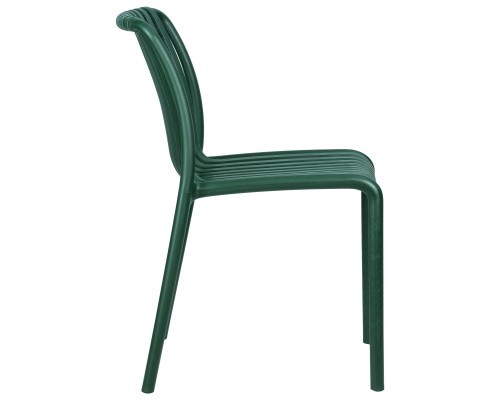 Набор 4 шт Стул обеденный DOBRIN WALTER, темно-зеленый