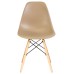 Стул обеденный DOBRIN DSW, ножки светлый бук, цвет бежевый (GR-03)