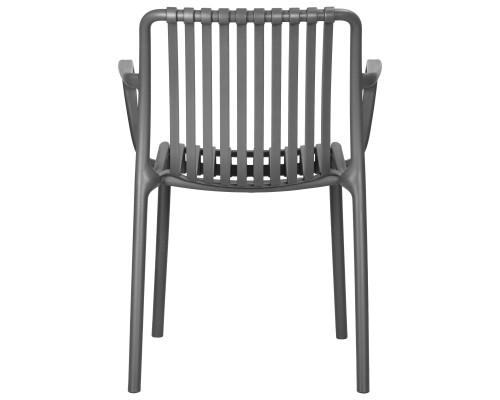 Набор 3 шт Стул обеденный DOBRIN WALTER ARM, темно-серый (GR-04)