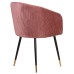 Стул обеденный DOBRIN MARY, бронзово-розовый велюр (1922-17)