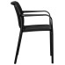 Набор 3 шт Стул обеденный DOBRIN WALTER ARM, черный (B-03)