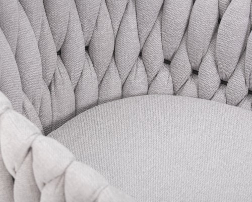 Набор 2 шт Стул обеденный DOBRIN MATILDA, серая ткань (LAR 275-17)