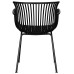 Стул обеденный DOBRIN ROSS, черный (B-03) без подушки