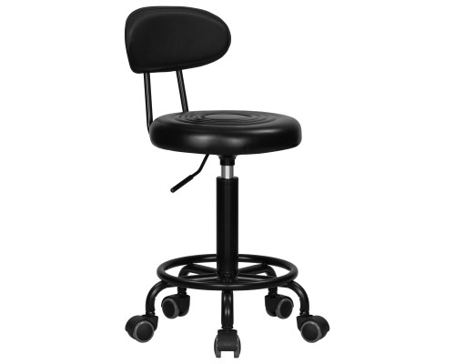 Табурет мастера DOBRIN BILLY BLACK, черный