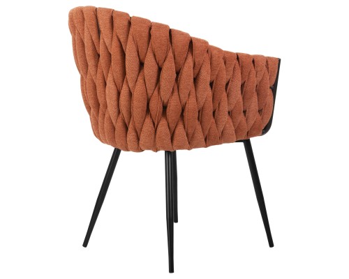 Стул обеденный DOBRIN MATILDA, оранжевая ткань (LAR 275-27)