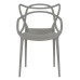 Набор 4 шт Стул обеденный DOBRIN MASTERS, светло-серый (GR-01)
