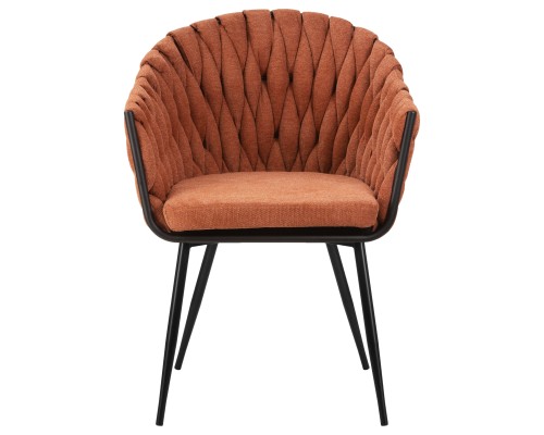 Стул обеденный DOBRIN MATILDA, оранжевая ткань (LAR 275-27)