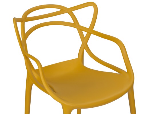 Набор 4 шт Стул обеденный DOBRIN MASTERS, горчичный (Y-03)