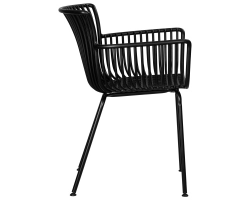 Стул обеденный DOBRIN ROSS, черный (B-03) без подушки
