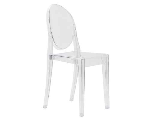 Стул обеденный DOBRIN VICTORIA GHOST, цвет прозрачный