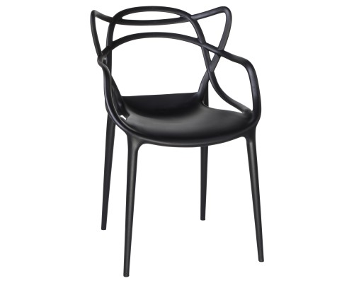 Набор 4 шт Стул обеденный DOBRIN MASTERS, чёрный (B-03)