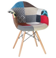 Стул обеденный DOBRIN DAW PATCHWORK, цвет сиденья мозаика