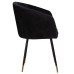 Стул обеденный DOBRIN MARY, черный велюр (1922-21)