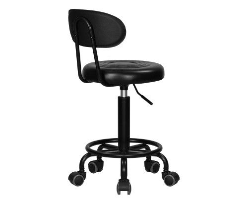 Табурет мастера DOBRIN BILLY BLACK, черный