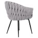 Набор 2 шт Стул обеденный DOBRIN MATILDA, серая ткань (LAR 275-17)