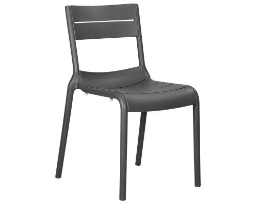 Набор 4 шт Стул обеденный DOBRIN TIM, темно-серый (GR-04)