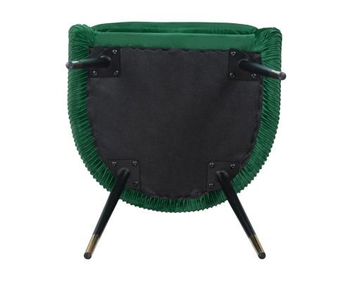 Стул обеденный DOBRIN MARY, зеленый велюр (1922-9)