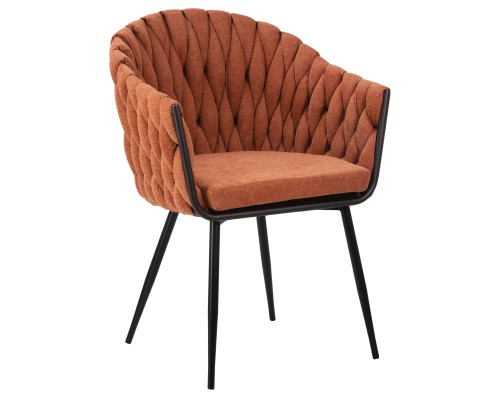Стул обеденный DOBRIN MATILDA, оранжевая ткань (LAR 275-27)