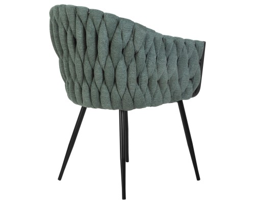Стул обеденный DOBRIN MATILDA, зеленая ткань (LAR 275-23)