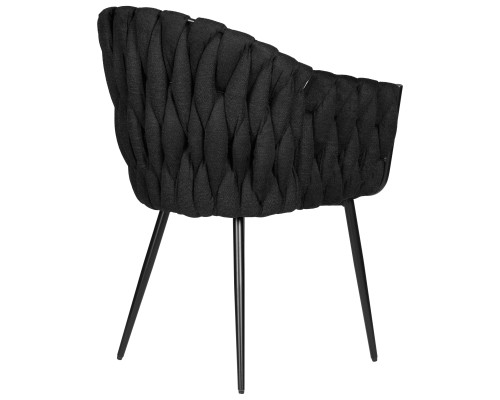 Стул обеденный DOBRIN MATILDA, черная ткань (LAR 275-50)