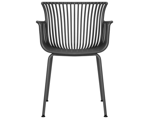 Стул обеденный DOBRIN ROSS, темно-серый (GR-04) без подушки