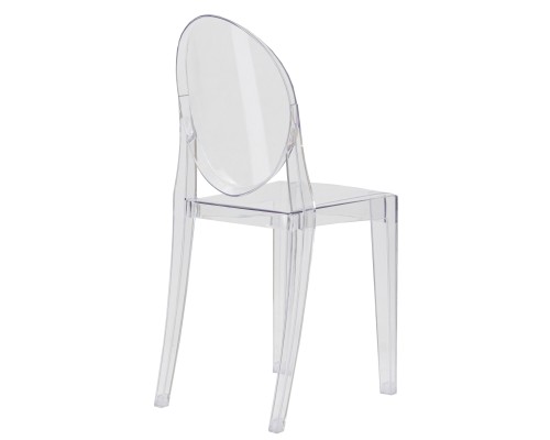 Стул обеденный DOBRIN VICTORIA GHOST, цвет прозрачный