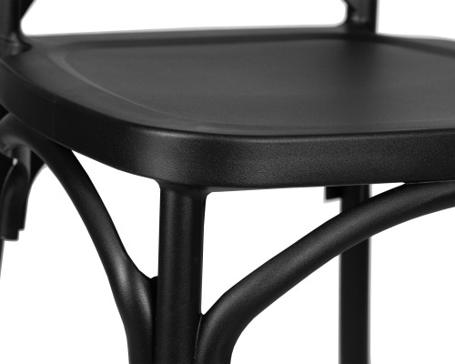 Стул обеденный DOBRIN ZILAN, цвет чёрный (B-03)