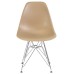 Набор 4 шт Стул обеденный DOBRIN DSR, ножки хром, цвет бежевый (GR-03)