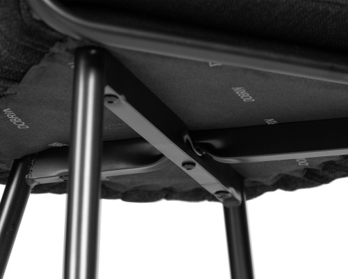 Стул обеденный DOBRIN MATILDA, черная ткань (LAR 275-50)