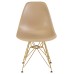 Стул обеденный DOBRIN DSR, ножки золотые, цвет бежевый (GR-03)