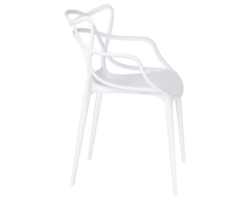 Набор 4 шт Стул обеденный DOBRIN MASTERS, белый (W-02)