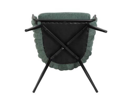 Стул обеденный DOBRIN MATILDA, зеленая ткань (LAR 275-23)