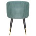 Стул обеденный DOBRIN MARY, мятный велюр (1922-8)