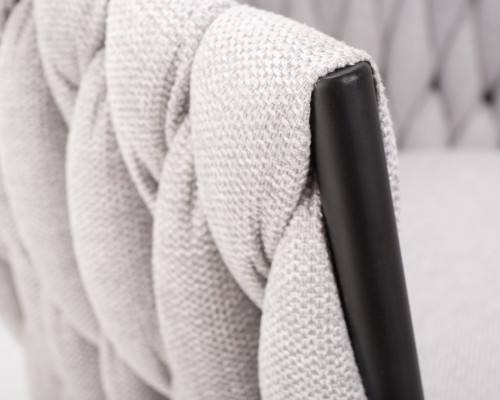 Набор 2 шт Стул обеденный DOBRIN MATILDA, серая ткань (LAR 275-17)