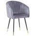Стул обеденный DOBRIN MARY, серый велюр (1922-19)