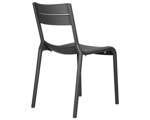 Набор 4 шт Стул обеденный DOBRIN TIM, темно-серый (GR-04)