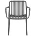 Набор 3 шт Стул обеденный DOBRIN WALTER ARM, темно-серый (GR-04)