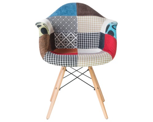 Стул обеденный DOBRIN DAW PATCHWORK, цвет сиденья мозаика