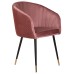 Стул обеденный DOBRIN MARY, бронзово-розовый велюр (1922-17)