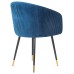 Стул обеденный DOBRIN MARY, синий велюр (1922-20)