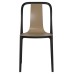 Набор 4 шт Стул обеденный DOBRIN ADAM, черный/бежевый