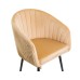 Стул обеденный DOBRIN MARY, песочный велюр (1922-3)