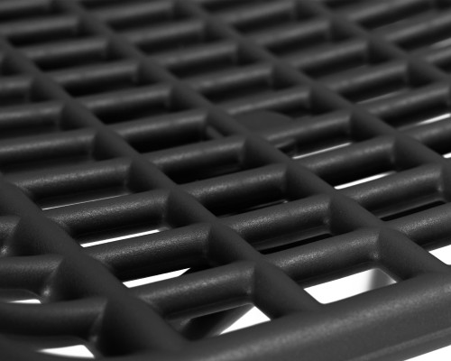 Стул обеденный DOBRIN ROSS, темно-серый (GR-04) без подушки