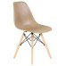 Стул обеденный DOBRIN DSW, ножки светлый бук, цвет бежевый (GR-03)