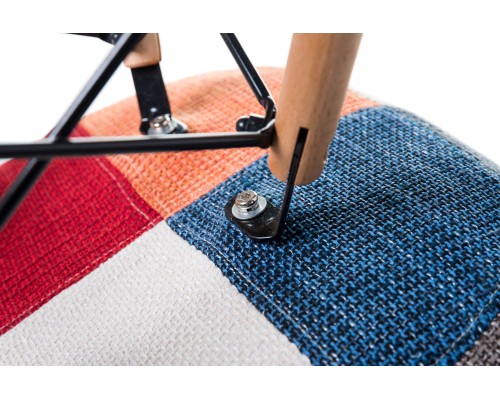 Стул обеденный DOBRIN DAW PATCHWORK, цвет сиденья мозаика