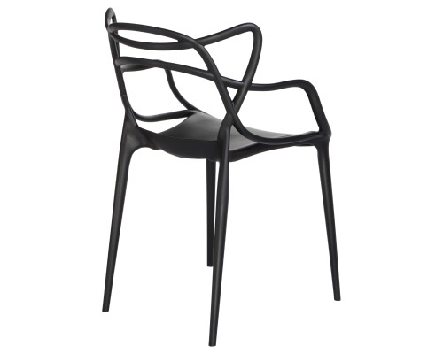 Набор 4 шт Стул обеденный DOBRIN MASTERS, чёрный (B-03)