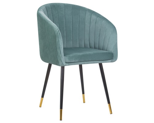Стул обеденный DOBRIN MARY, мятный велюр (1922-8)