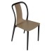 Набор 4 шт Стул обеденный DOBRIN ADAM, черный/бежевый