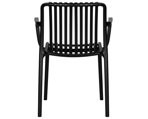 Набор 3 шт Стул обеденный DOBRIN WALTER ARM, черный (B-03)